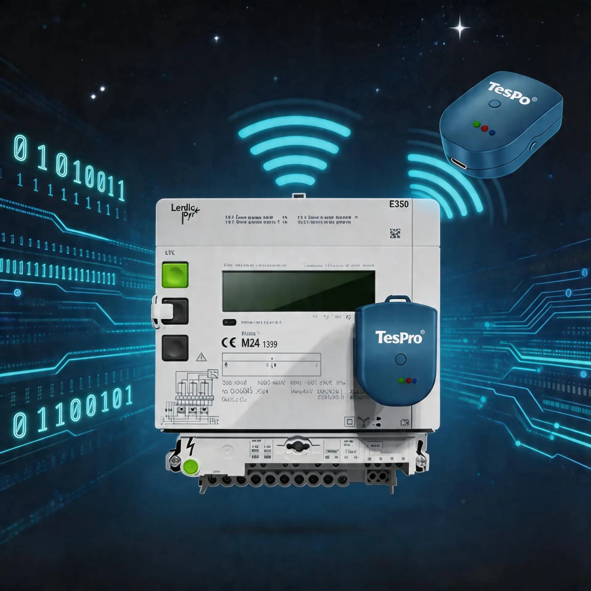 Tespro Bluetooth Optical Probe | Mobile Meter Reading for Global Utilities
