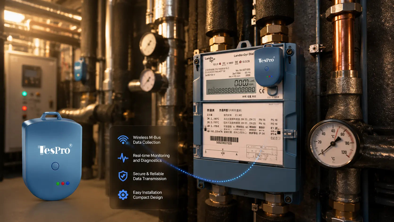 Tespro Bluetooth Optical Probe | Wireless and Portable Meter Reading
