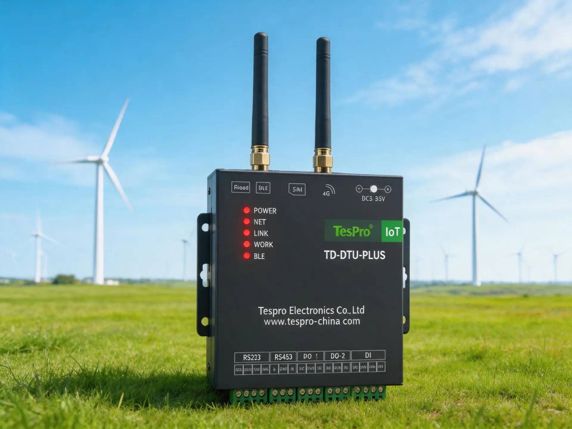 Industrial DTU | Tespro 4G/5G Remote Data Acquisition for Smart Grid & IIoT