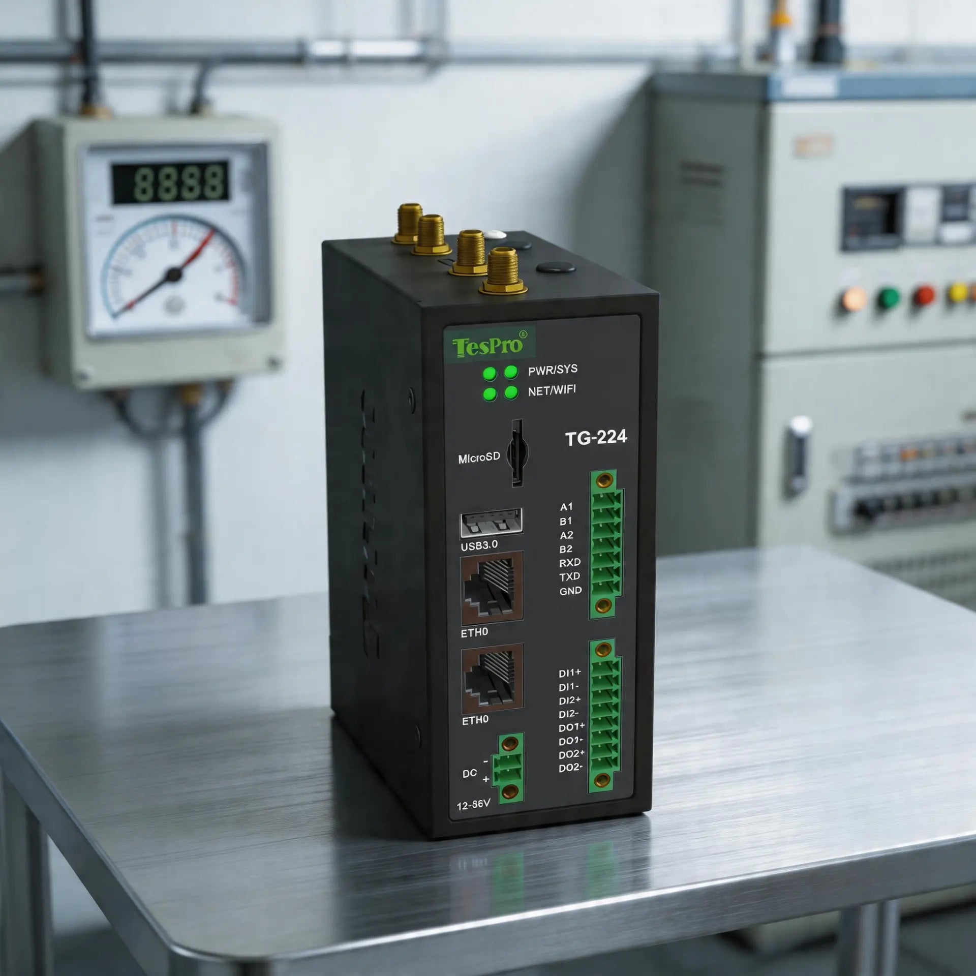 Tespro Industrial Gateway | Remote Energy Monitoring for Global Industries