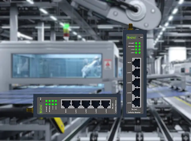 Tespro LTE Industrial Router – Remote Energy Monitoring