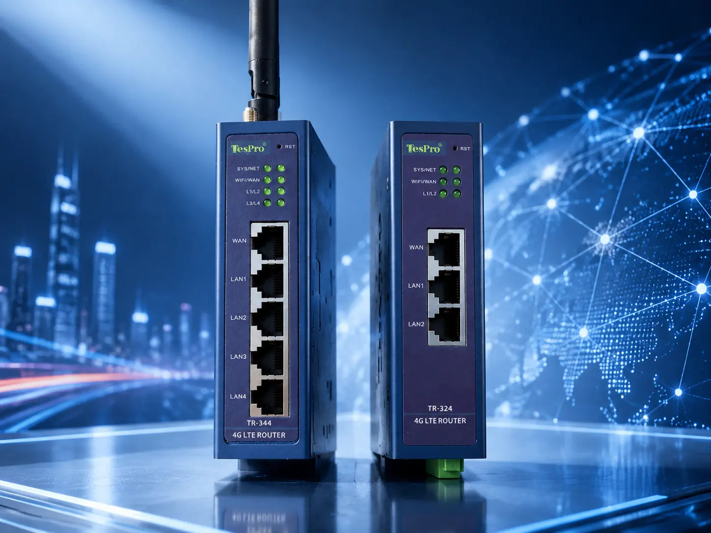 Tespro Industrial Router Selection Guide: 4G, 5G or RedCap? 2026 Comparison