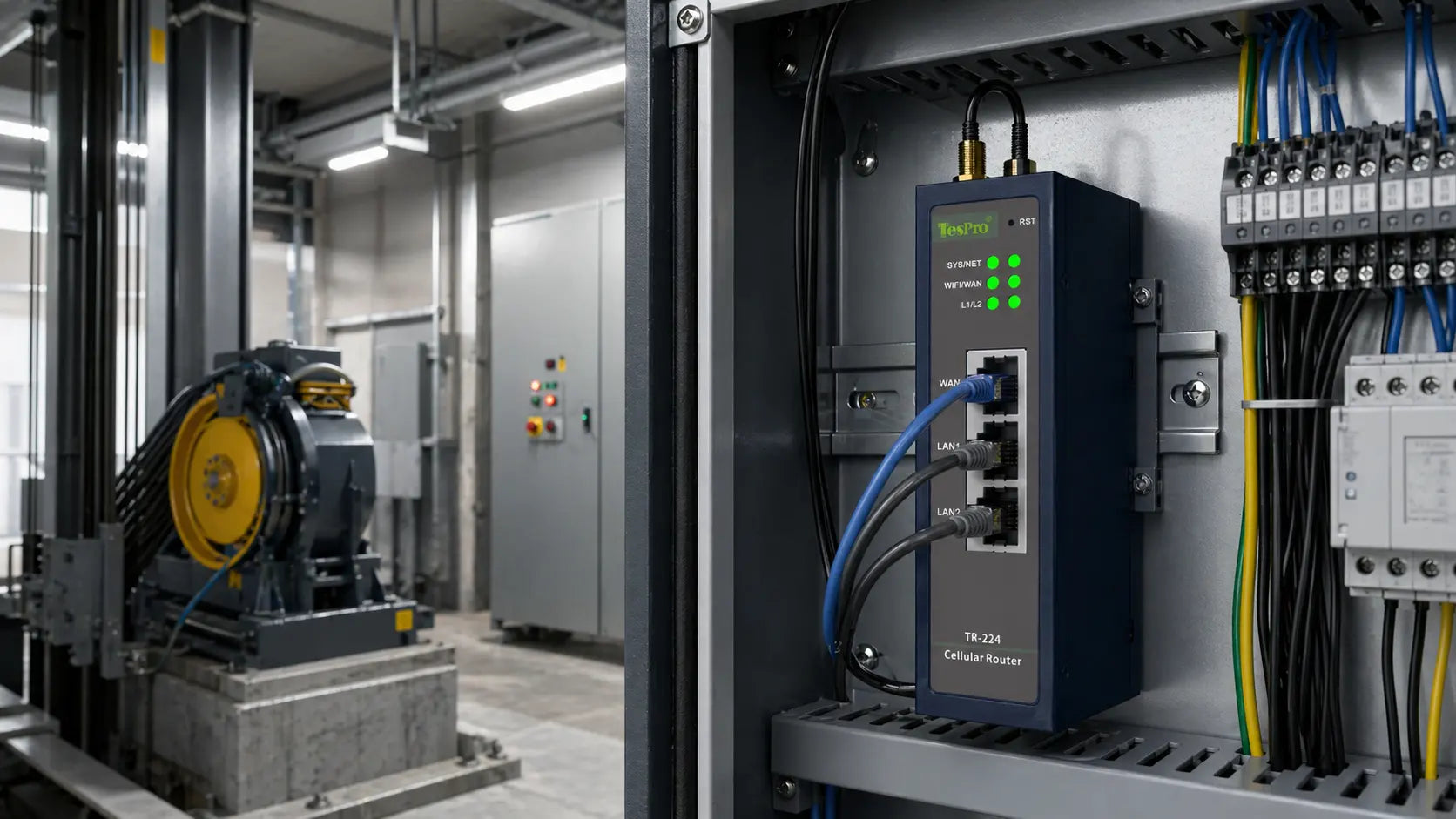 Tespro Industrial Router Built for Harsh Field Deployment and Long-Term Operation