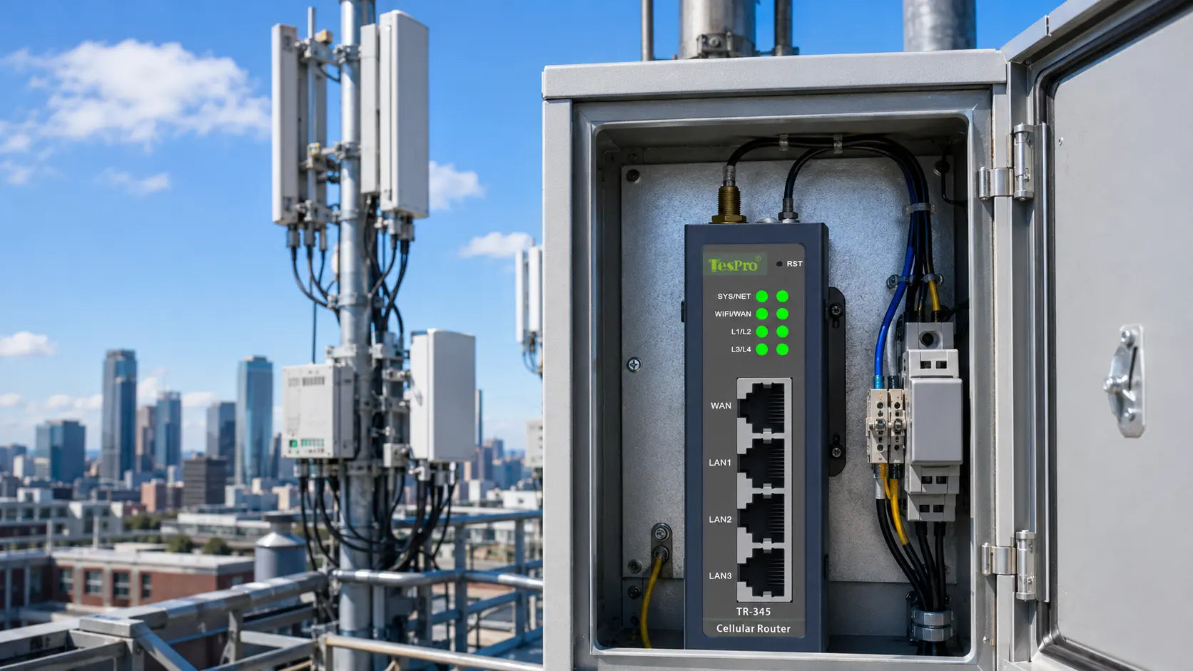 TR Series Industrial Routers: 4G/5G Communication Solutions Designed for AMI/AMR Backhaul