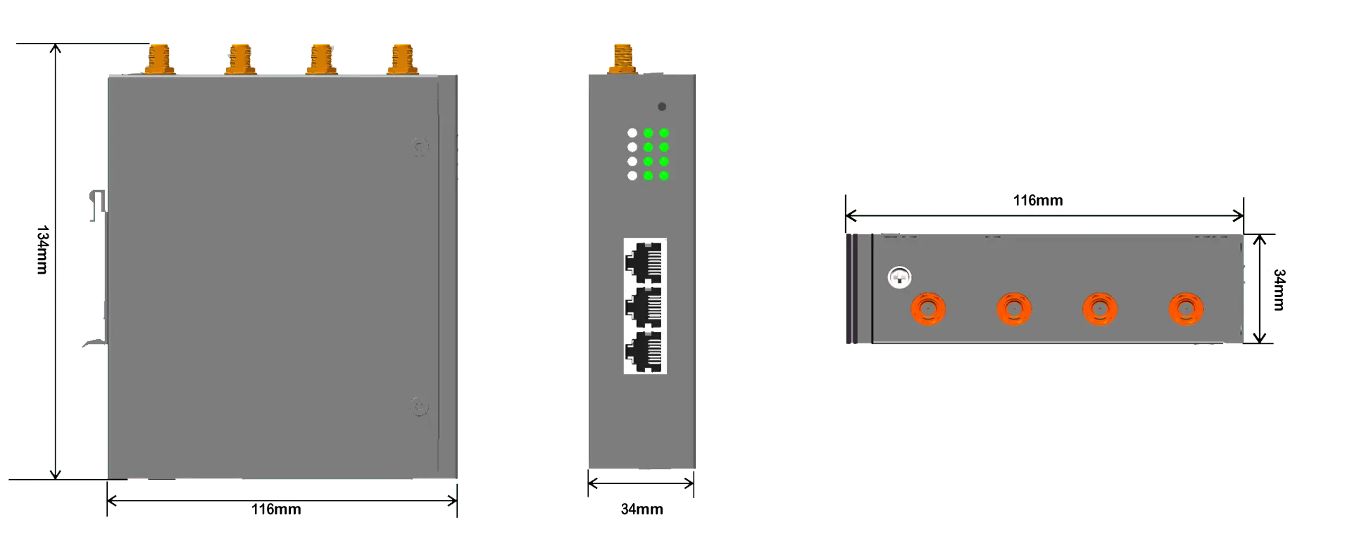 TR-224 Industrial Router product image