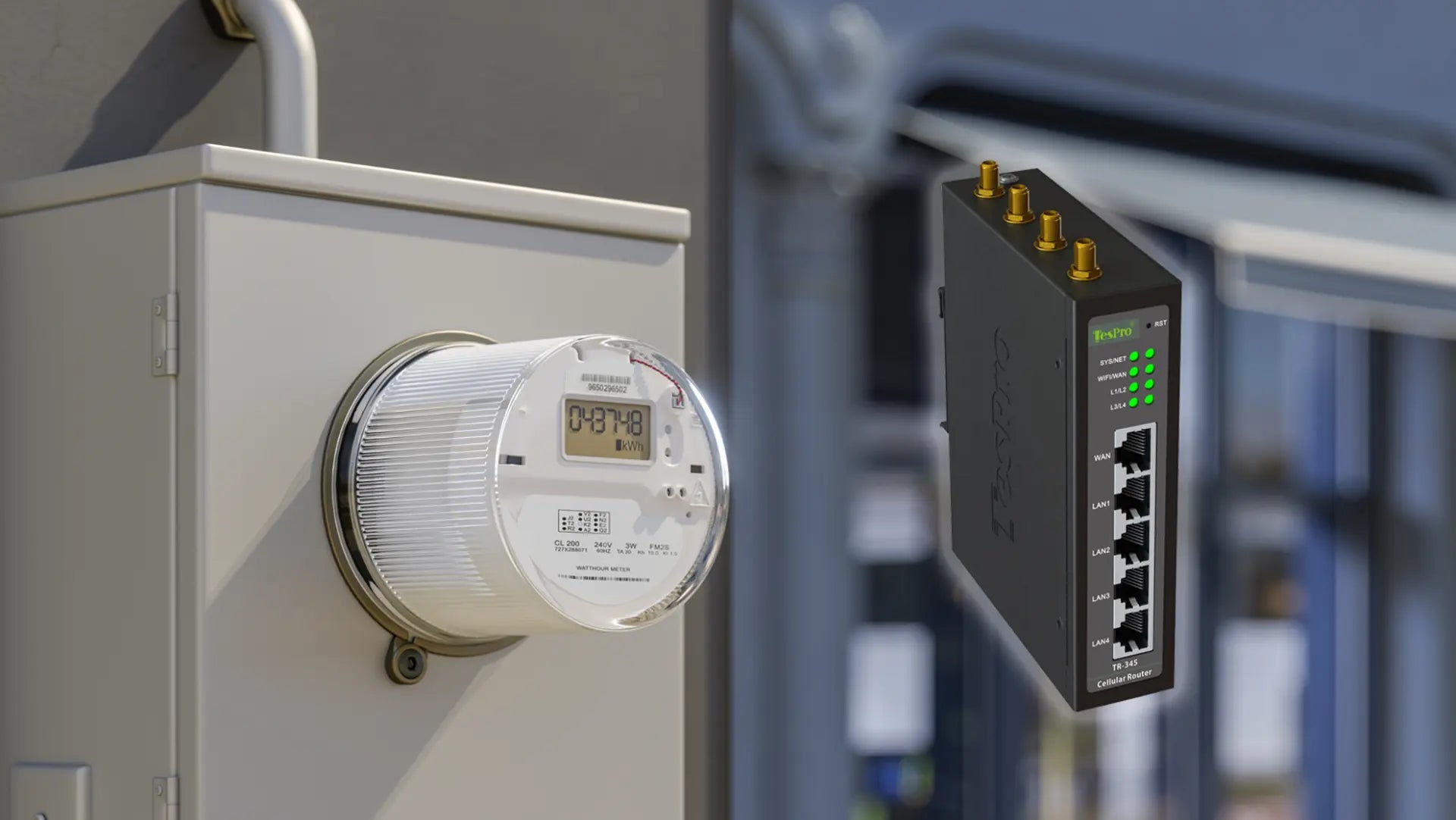 TR-345 Industrial Router product image